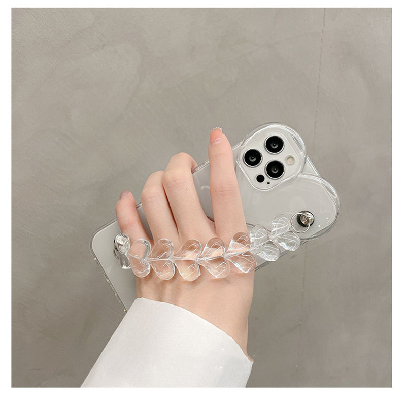 Transparent Love Bracelet Phone Case