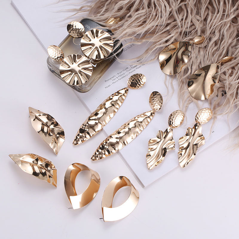 Irregular Statement Vintage Big Earrings