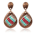 Popular alloy earrings