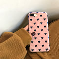 Blu-ray Laser Gradient Case For  Love Heart Phone Cases For Glossy Soft Silicon Back Cover