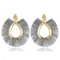 European And American New Exaggerated Tassel Earrings