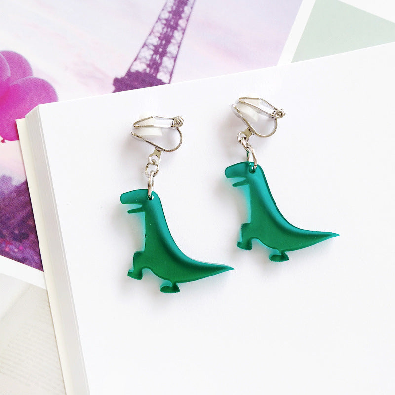 Japanese Fashion Animal Acrylic Earrings Women