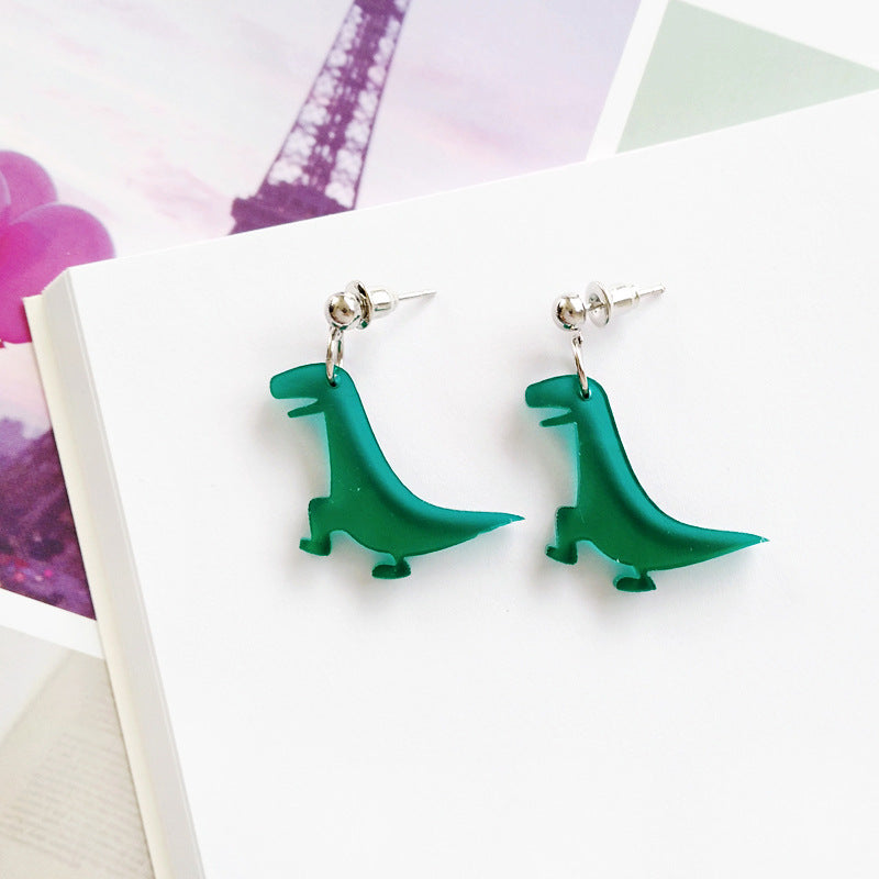 Japanese Fashion Animal Acrylic Earrings Women