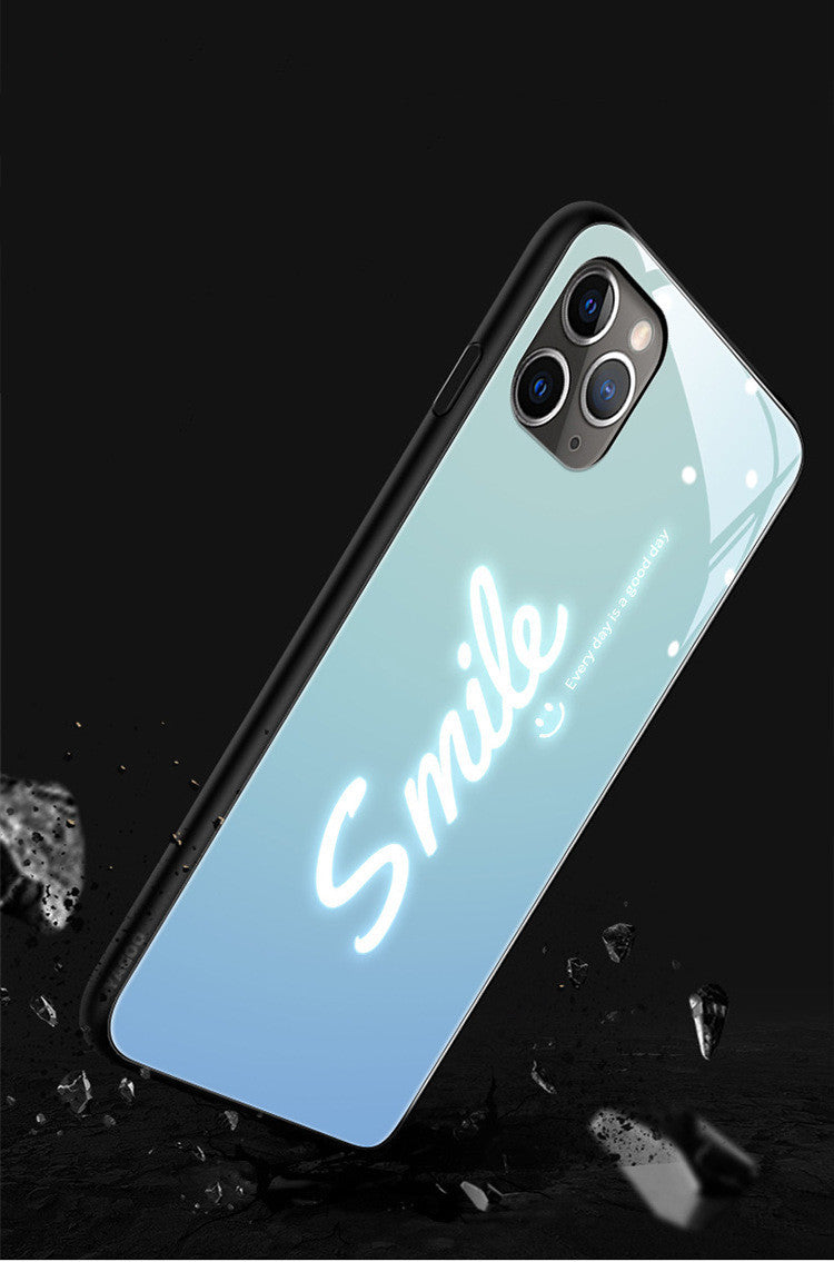 Compatible with Apple, Compatible with Apple , IPhone Luminous Phone Case Call Flash Is Suitable For Apple Series