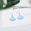 Simple White Cloud Korean Style Cute Earrings