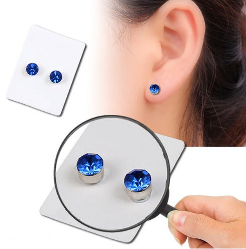 Magnet pierced earrings