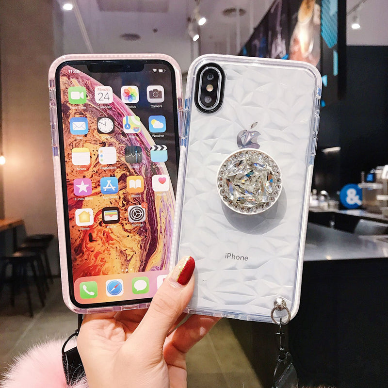 Diamond mobile phone case