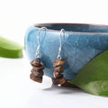 Natural stone earrings