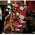 Compatible with Apple , Three-dimensional Embossed Phone Case
