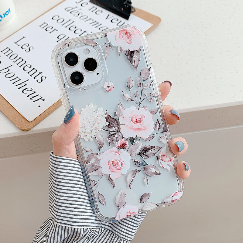 Banana Leaf Watercolor Flowers Are Suitable For Protecting Mobile Phone Cases