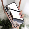 Compatible with Apple, iphoneX mirror phone case iphone7/8plus make-up self-timer glass case
