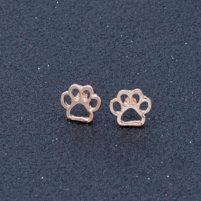 Cute animal foot earrings