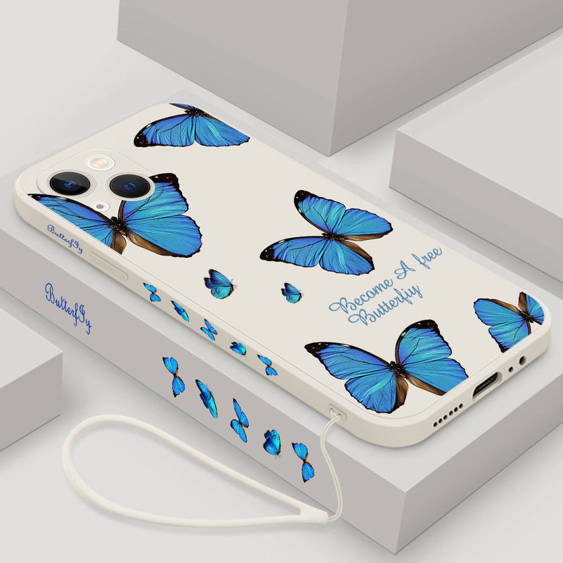 Butterfly Phone Case For IPhone 14 Pro Max 11 12 13 Pro Max