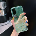 Starry Sky Silver Foil Epoxy Phone Case