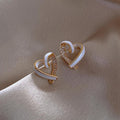 Exquisite Love Earrings Female Design Sense