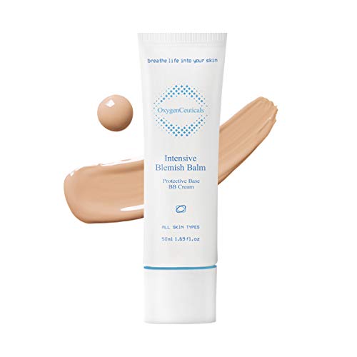 Intensive Blemish Balm – Premium BB Cream with Natural Coverage, Infused with Oxygen, Hyaluronic Acid, and Centella Asiatica (50ml/1.69 oz)