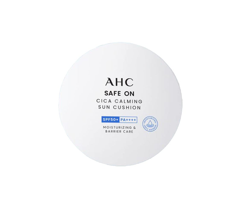 AHC Safe On CICA Calming Sun Cushion SPF 50+ PA++++ 25g Moisturizing & Barrier care
