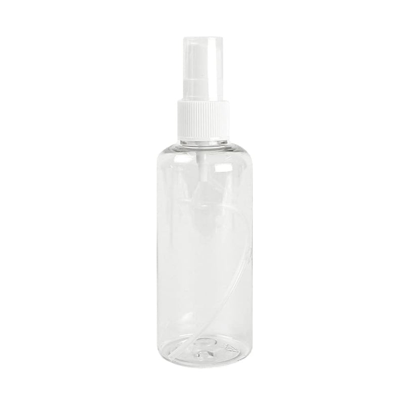 ONE THING Mist Spray Bottle, 3.38 Fl Oz | DIY Fine Mist Travel Size Clear Container Spritzer Refillable Reusable Empty Plastic