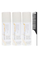 Shaper Plus - Extra Hold Hairspray - 1.5 Oz- And Black Steel Comb Pack Of 3