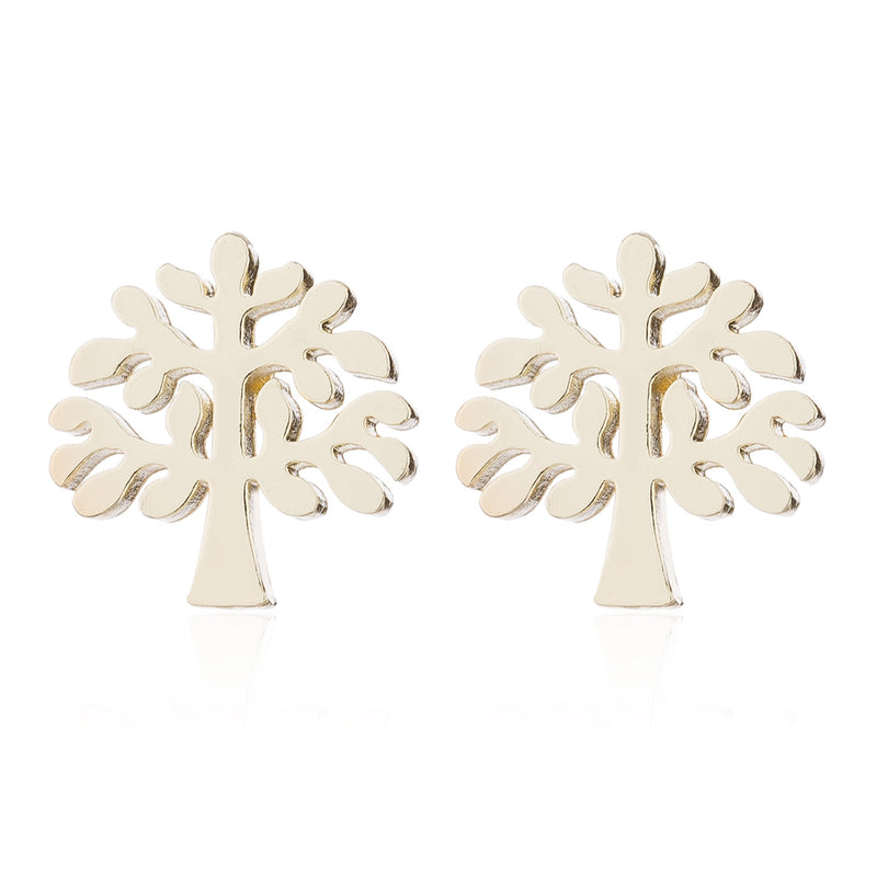 Fashionable And Simple Stainless Steel Ear Studs