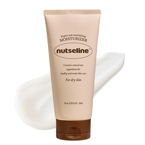 Super Nut Nourishing Moisturizer Unscented for Dry Skin, Fermented Shea Butter, Natural Nut Ingredients, Milky Lotion Texture, 200ml(6.76 fl oz.)