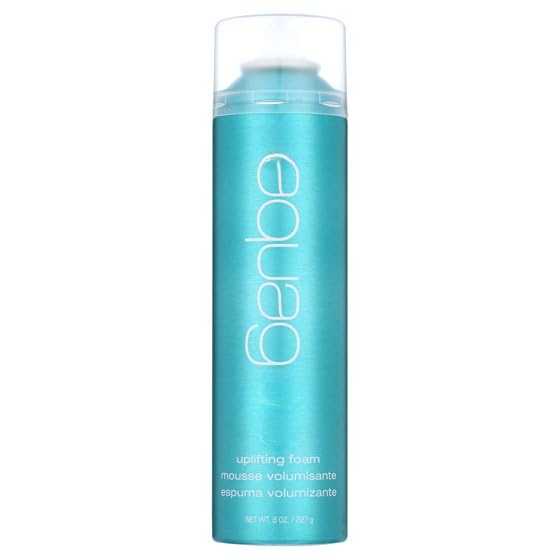 Aquages Uplifting Foam, Weightless Volume Building Styling Mousse for Hair, 8 Oz. pack of 1