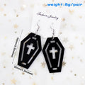 Double acrylic earrings