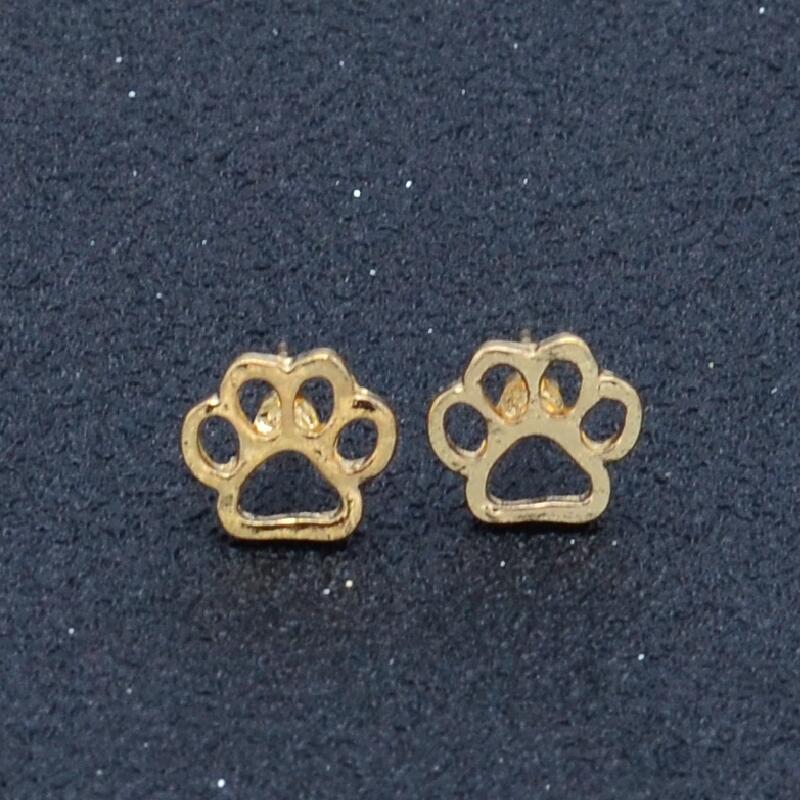 Cute animal foot earrings