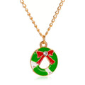 Christmas Multi-style Pendant Necklace Ladies Trend Multi-style