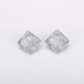 Silver Needle New Geometric Irregular Stud Earrings Dongdaemun