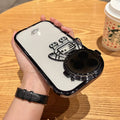 Glitter Astronaut Camera Stand Phone Case For IPhone 14 13 12 11 Pro Max XR 14 Plus Invisible Lens Bracket Plating Soft Cover