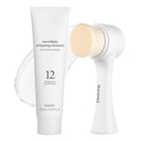 NOONI Pore Cleansing Dual Brush + Snowflake Whipping Cleanser Bundle