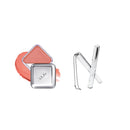 CLIO Essential Lip & Cheek Tap + Sillicone Lip Brush Bundle, 01 Peach Flush