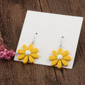 Explosive Earrings Resin Daisy Flowers All-match