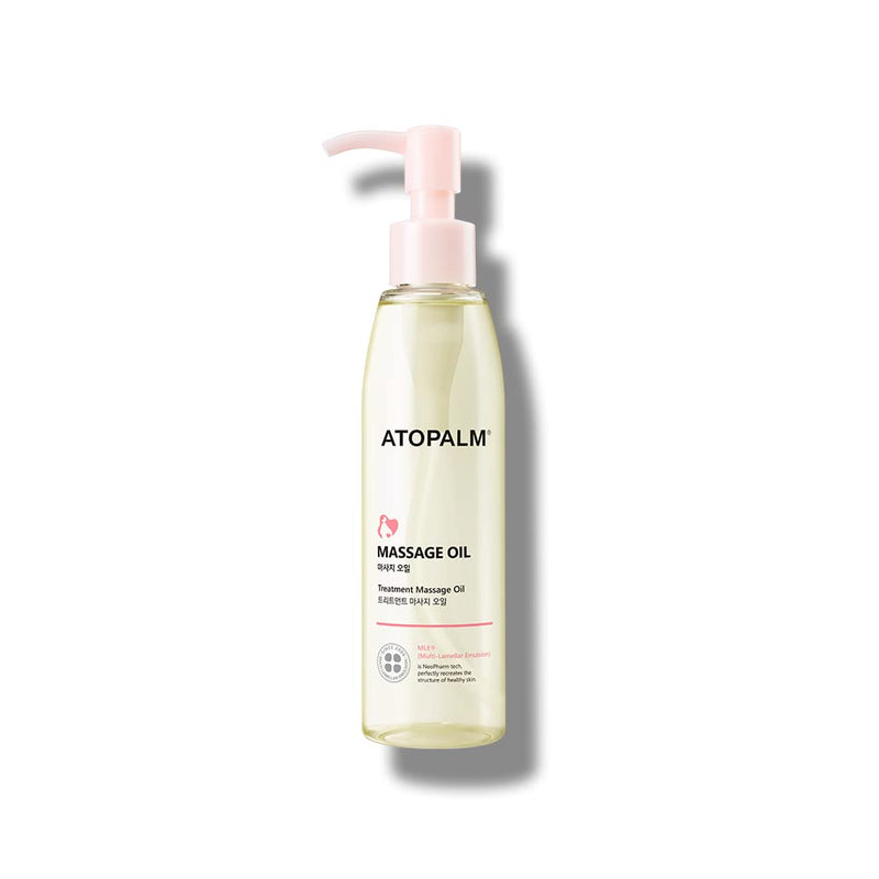 ATOPALM | Maternity Care Massage Oil | Stretch Marks Removal | Pregnancy Must Haves | Pregnancy Skin Care | Postpartum Skin Elasticity Improvement | Belly Oil for Pregnant Women | 4 fl oz (120ml)