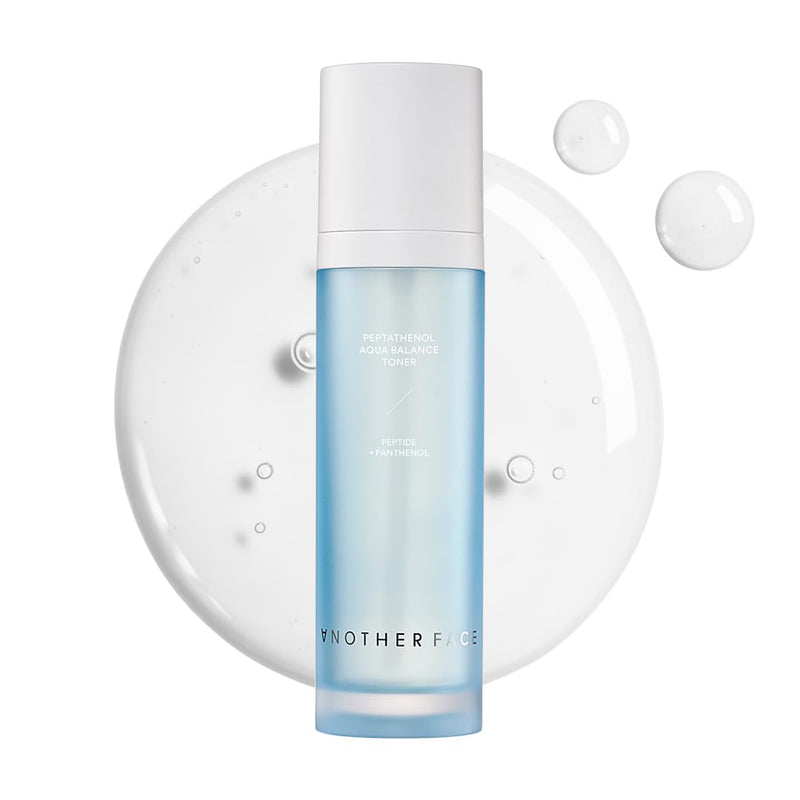 Another FACE PEPTATHENOLª Aqua Balance Toner 4.05 Fl. Oz, Daily Moisturizer for Dry Skin, Exfoliating for Smooth Skin, Sebum Control, Non-Irritation for Sensitive Skin, Vegan, Korean Skin Care