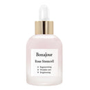 [BONAJOUR] Vegan beauty Rose Stem Cell Ampoule - Best Face Anti-Wrinkle & Aging, Brightening Care/Total Care Serum 1.0 Fl. Oz