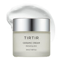 TIRTIR Natural Ceramide Cream | Deep moisturizer for Glass Skin, Polyglutamic acid, Centella Asiatica Extract, Skin barrier, Lightweight, Mild, Nature derived ingredients, Dry skin, Korean skincare