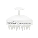 Perfect Shampoo Brush | Ergonomic Scalp Massager, Scrubber, Exfoliator for Sebum & Dandruff Removal | Soft Silicone Bristles | Dry, Oily, Itchy Scalps, Wet or Dry Hair | White, 1 Count