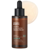 ACWELL Licorice pH Balancing Advanced Facial Serum Ampoule 1.01 fl.oz. - Radiance and Dark Spot care Face Serum for Dull Skin, Reduces Acne and Blemishes, Minimizes Fine Lines, Healthy Glow Skin