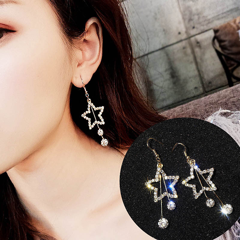 Star Pentagram Earrings