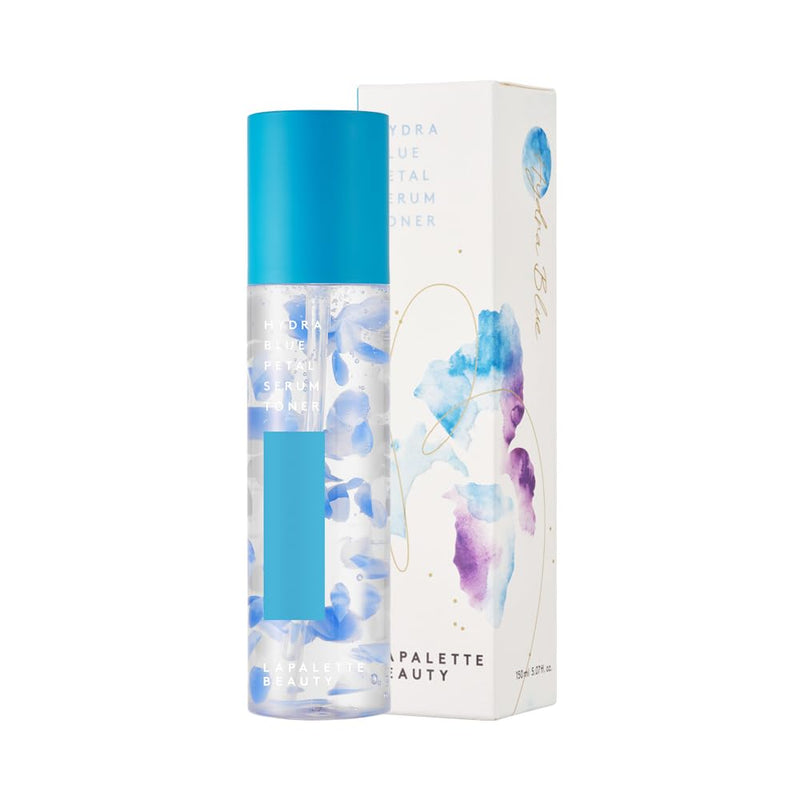 Beauty Hydra Blue Petal Serum Toner 3.38 fl. oz. | Hyaluronic Acid Petal | Hydrating & Moisturizing | Korean Skincare | Triple Hyaluronic Acid | with Antioxidant-Rich Iris Extract