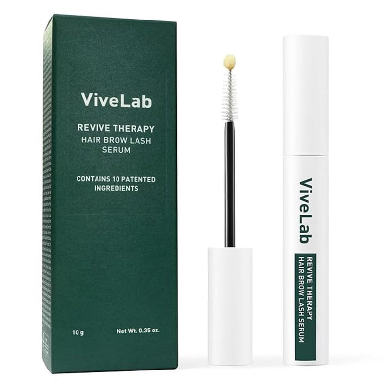 Biotin Lash Serum - Eyelash and Eyebrow Growth Serum for Thicker, Fuller Lashes and Brows, Korean Dermatologist-Developed, 0.35oz