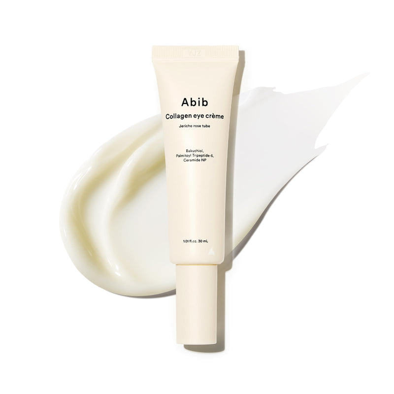 Abib Collagen Eye Cr�me Jericho Rose Tube for Dark Circles and Puffiness, Under Eye Fine Lines