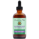 Sunny Isle Lavender Mint Hair and Strong Roots Oil 4oz | Infused with Jamaican Black Castor Oil and Biotin | Strengthen and Nourish Hair Follicles | Dry Scalp, Split Ends | Double Growth Formula