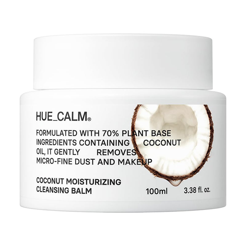Coconut Moisturizing Cleansing Balm Makeup Remover, Balm to Oil, Double Cleanse, Face Wash, Vegan, Korean Skincare