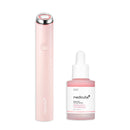 medicube Calm and Clear Skin Duo: medicube Mini Booster Pro Pink and Salmon DNA PDRN Pink Peptide Serum