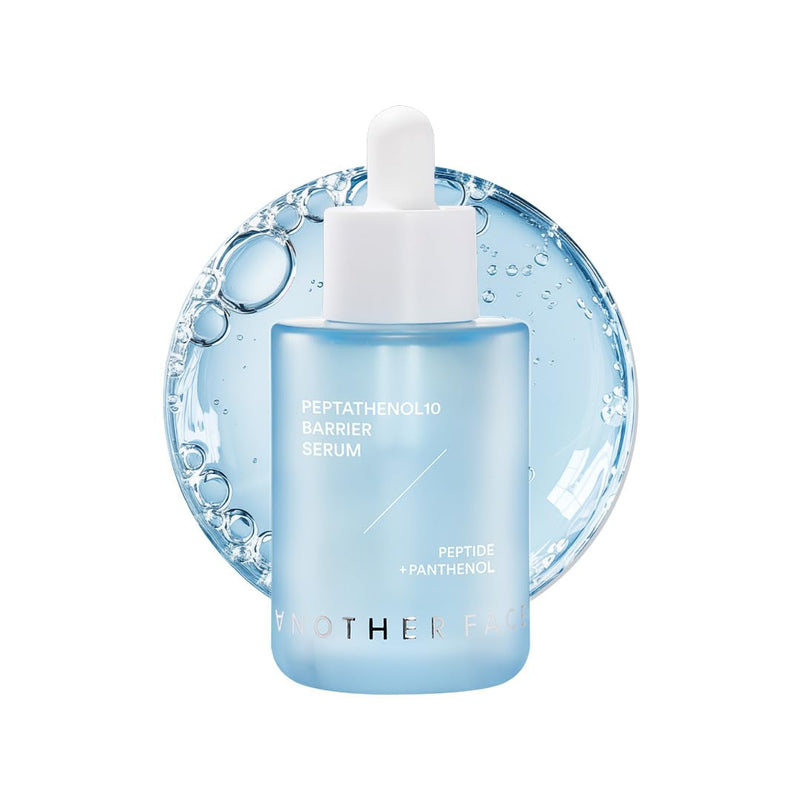 ANOTHER FACE PEPTATHENOL10ª Barrier Serum, Glowing & Firming for Anti Aging, Skin Barrier Repairing, Soothing & Calming Sensitive Skin, Hydrating for Dry Skin, Vegan, Korean Skin Care, 1.35 Fl. Oz