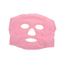1Pc Hot Facial Mask for Women Pink Skin Care Lady Mask Compact Design for Puffiness Relief Elastic Band Safe and Comfortable for Headache Relief