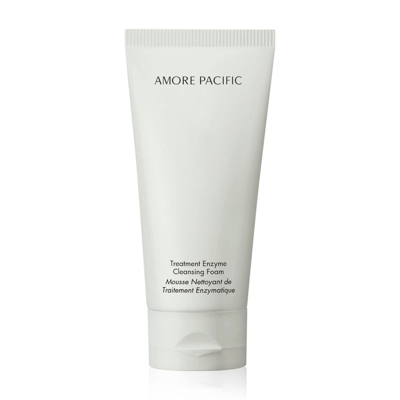 AmorePacific Treatment Enzyme Cleansing Foam | Soothing Korean Face Cleanser with Hyaluronic Acid and Green Tea Enzymes